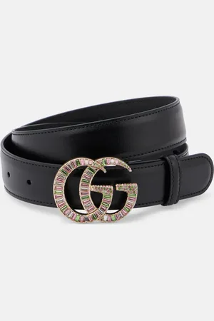 Gucci Cinturón GG Marmont de piel adornado
