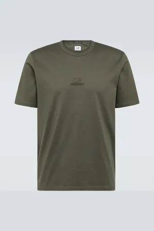 C.P. Company Camiseta de jersey de algodón con logo