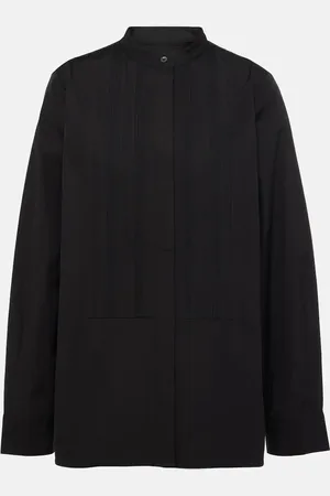 CO Camisa de esmoquin de algodón