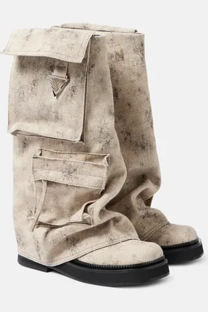 The Attico Botas Robin de lona