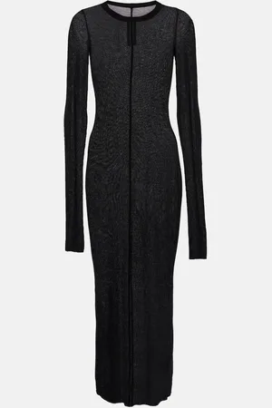 Rick Owens Vestido midi de punto