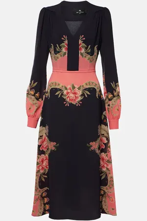 Etro Vestido midi floral