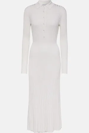 GABRIELA HEARST Vestido largo Ardor de seda y cachemir