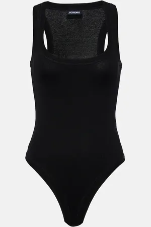 Jacquemus Body Le Body Gros Grain de algodón