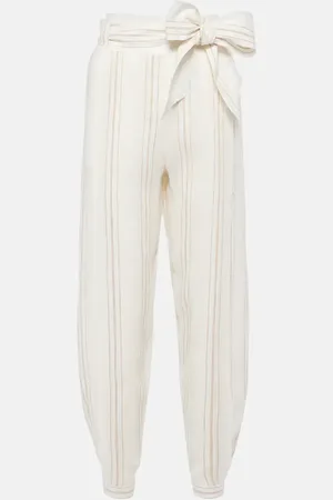 Loro Piana Pantalones tapered Gustel de lino