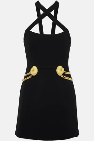 Rebecca Vallance Vestido corto Chelsea con cuello halter