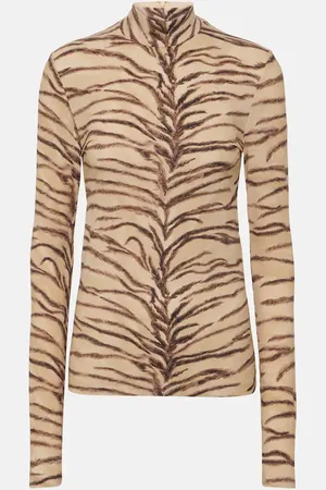 Stella McCartney Top de jersey estampado