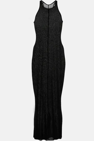 Rick Owens Vestido midi de jersey