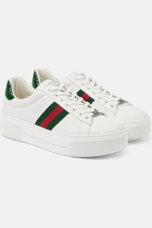 Gucci Zapatillas Ace de piel