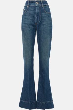 Sportmax Jeans flared Robinia de tiro alto