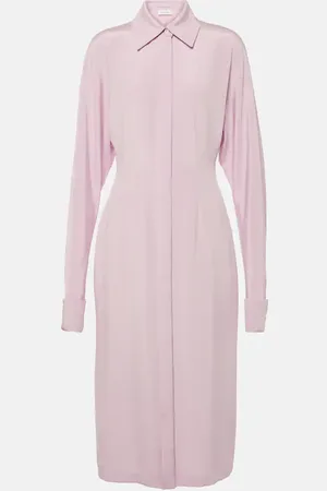 Sportmax Vestido camisero Lugano de crepé