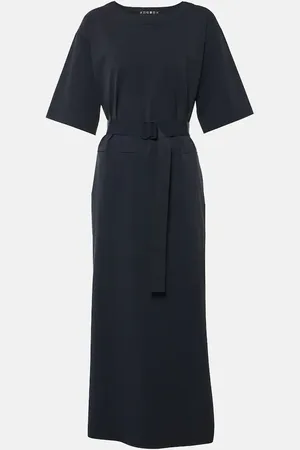 Max Mara Vestido midi con cinturón