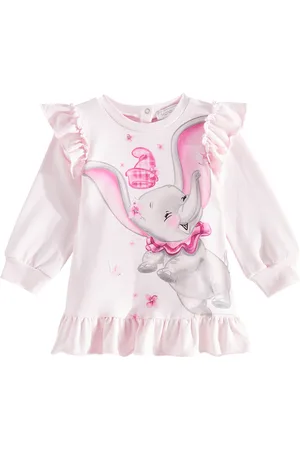 MONNALISA Bebé - vestido de mezcla de algodón estampado