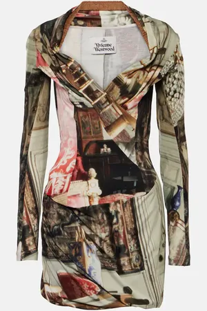 Vivienne Westwood Vestido corto Sara estampado