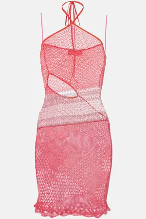 Roberta Einer Vestido corto Natalie de punto de algodón