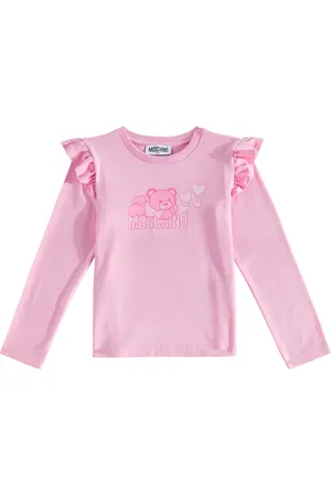 Moschino Top de mezcla de algodón estampado