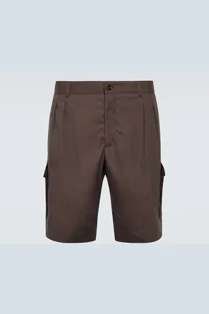 Dolce & Gabbana Shorts cargo de algodón y lino