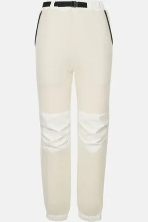 Loro Piana Pantalones técnicos de cachemir con cinturón