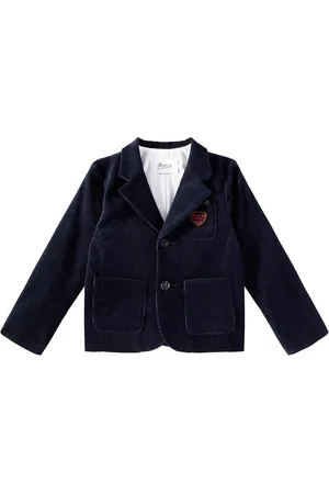 BONPOINT Blazer Tomas de pana de algodón