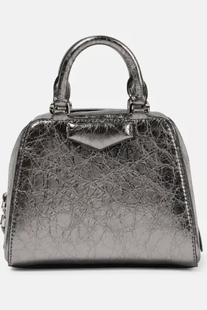 Givenchy Bolso Antigona Cube Nano de piel metalizada