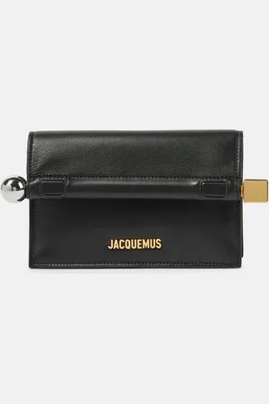 Jacquemus Clutch La Petite Pochette Rond Carré de piel
