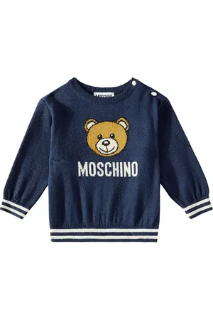 Moschino Bebé - jersey Teddy Bear de algodón y lana