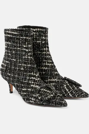 Gianvito Rossi Botines de bouclé