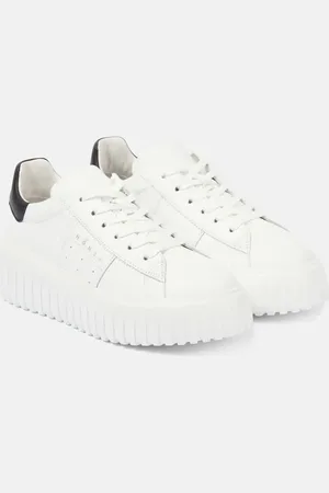 Hogan Zapatillas con plataforma H-Stripes de piel