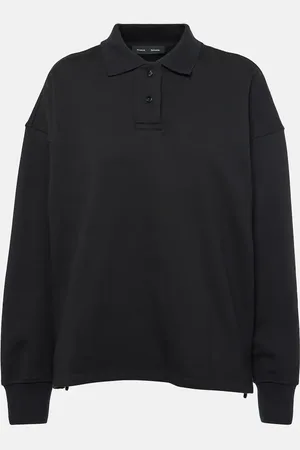 Proenza Schouler Polo Brooks de felpa de algodón