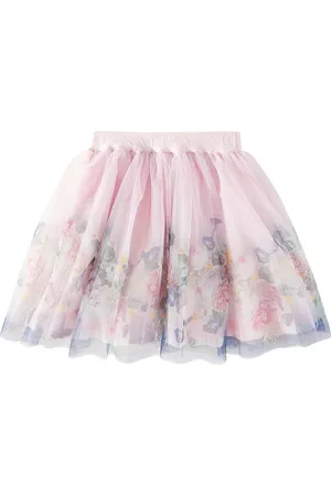 MONNALISA Falda de tul floral