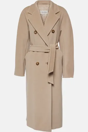 Max Mara Abrigo de lana y cachemir