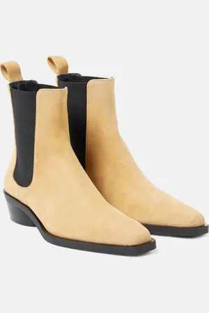 Proenza Schouler Botas Chelsea Bronco de ante