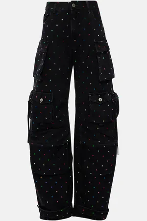 The Attico Jeans cargo Fern de tiro alto