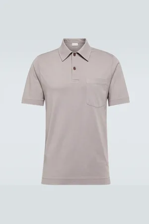 DRIES VAN NOTEN Polo de jersey de algodón