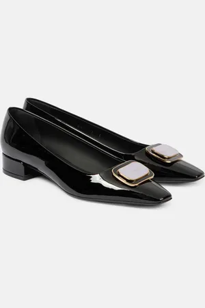 Salvatore Ferragamo Bailarinas Venera de charol