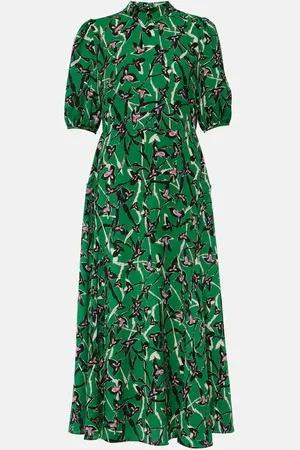 Diane von Furstenberg Vestido midi Stephen de jersey