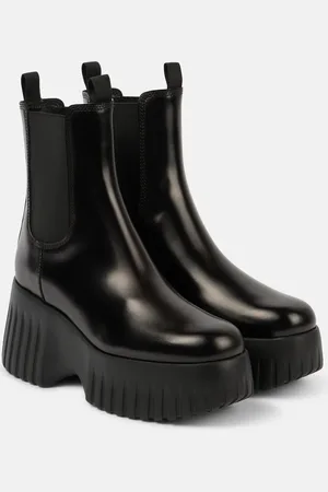 Hogan Botas Chelsea H-Stripes 651 con piel