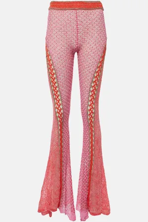 Roberta Einer Pantalones flared de punto de algodón
