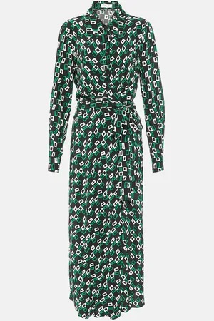 Diane von Furstenberg Vestido envolvente Tori de crepé
