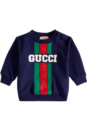Gucci Bebé - sudadera de algodón con logo