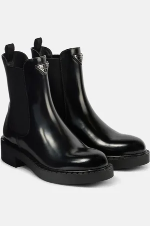 Prada Botas chelsea de piel