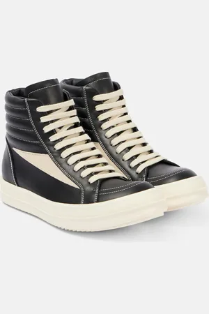 Rick Owens Zapatillas altas Vintage de piel