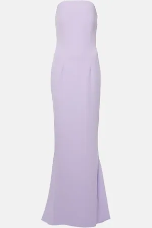 Safiyaa Vestido de fiesta de crepé