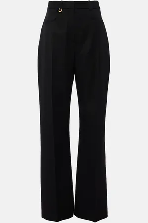 Jacquemus Pantalones flared Le Pantalon Sauge de lana