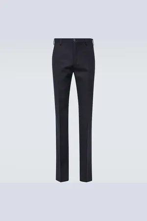Incotex Pantalones rectos de lana virgen