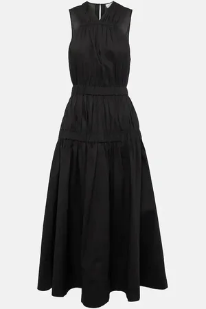 Proenza Schouler Vestido largo Libby White Label de popelín