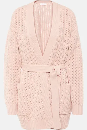 Max Mara Cárdigan de lana y cachemir con cinturón