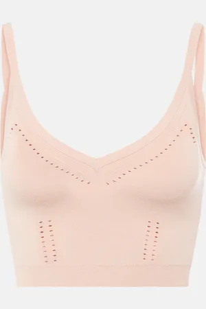 Max Mara Tank top cropped de punto