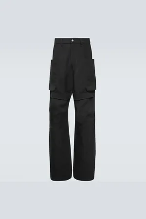 Rick Owens Pantalones cargo Stefan de lana