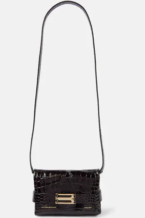 Victoria Beckham Clutch Mini de piel grabada